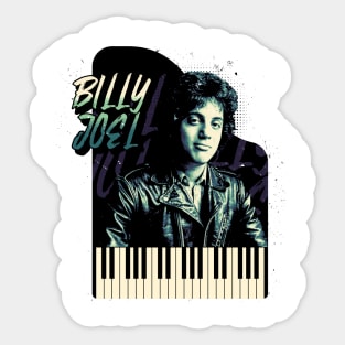 Billy Joel pianist Sticker